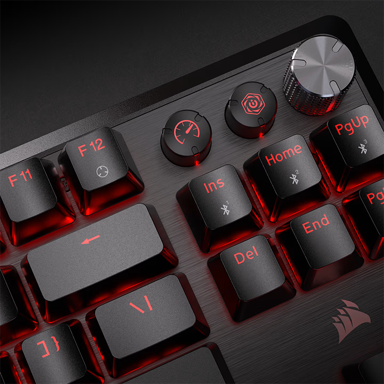 Teclado Gamer Inal&aacute;mbrico Mec&aacute;nico K70 CORE TKL RGB