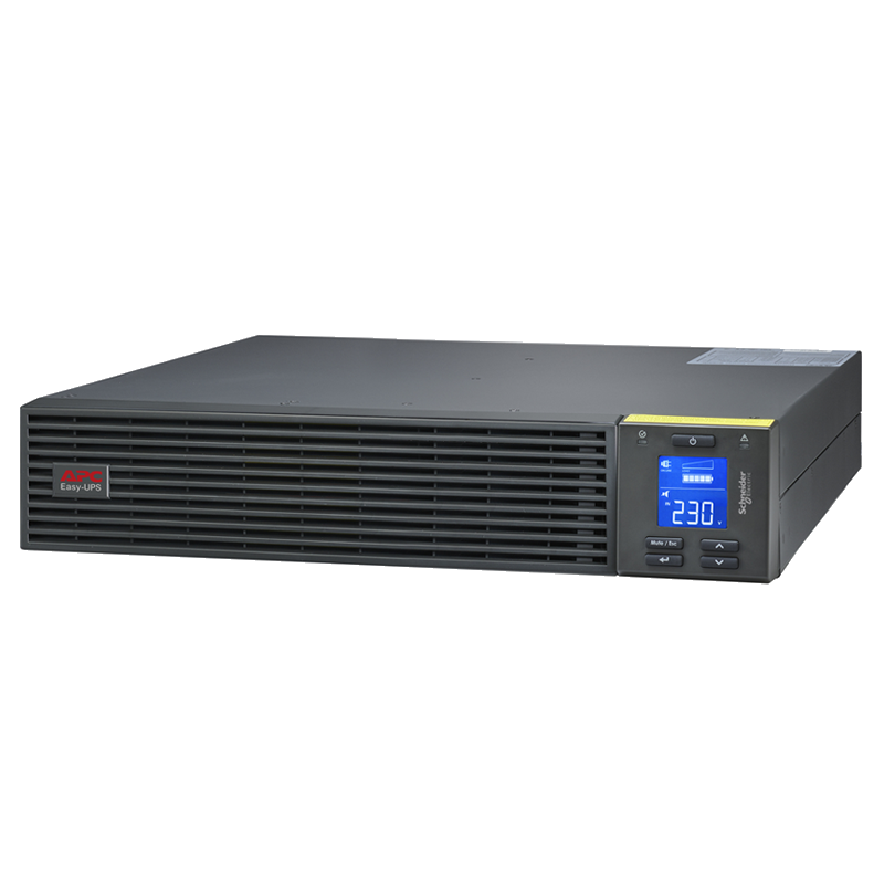 UPS APC Easy UPS On-Line en formato rack de 2U con pantalla LCD frontal