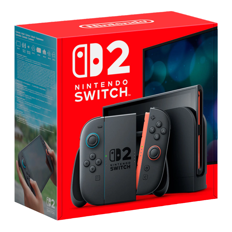Consola h&iacute;brida Nintendo Switch 2 con dise&ntilde;o ergon&oacute;mico y pantalla de 7.9 pulgadas