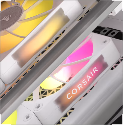 Refrigeraci&oacute;n L&iacute;quida Corsair ICUE LINK TITAN 240 ARG Blanco