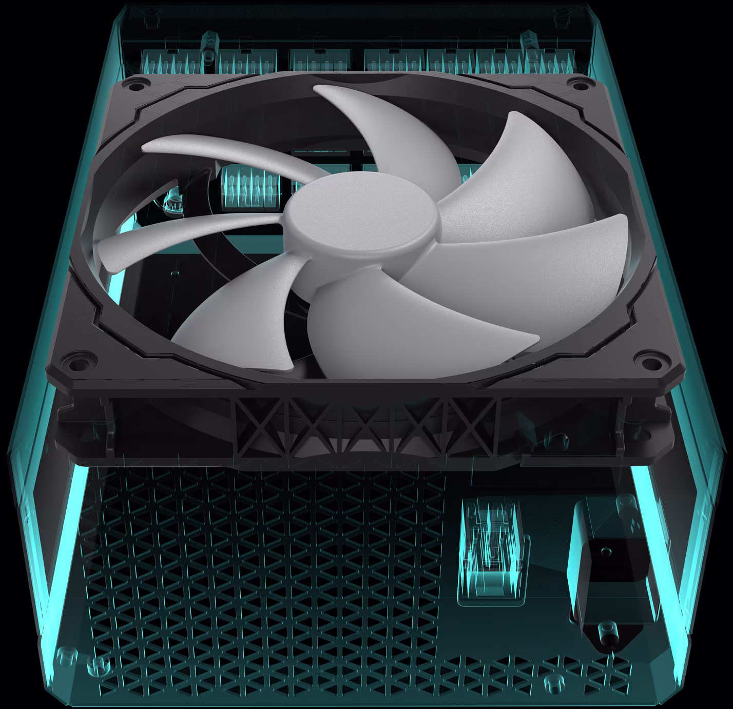 Imagen detallada de la Refrigeraci&oacute;n L&iacute;quida Corsair iCUE LINK TITAN 240 ARGB Negra