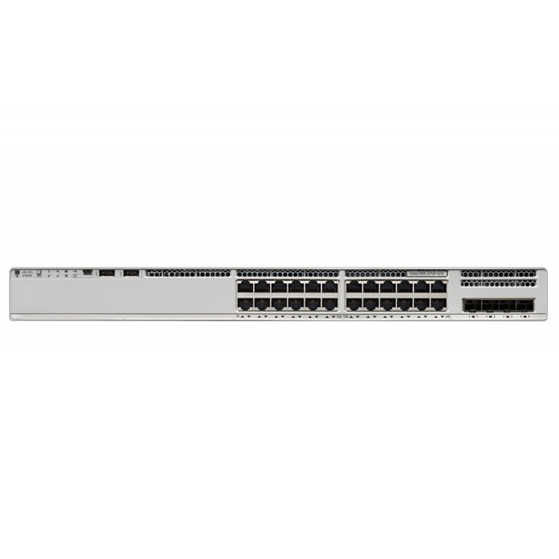 Switch Cisco Catalyst 9200L de 24 puertos con tecnolog&iacute;a PoE+ y dise&ntilde;o de rack