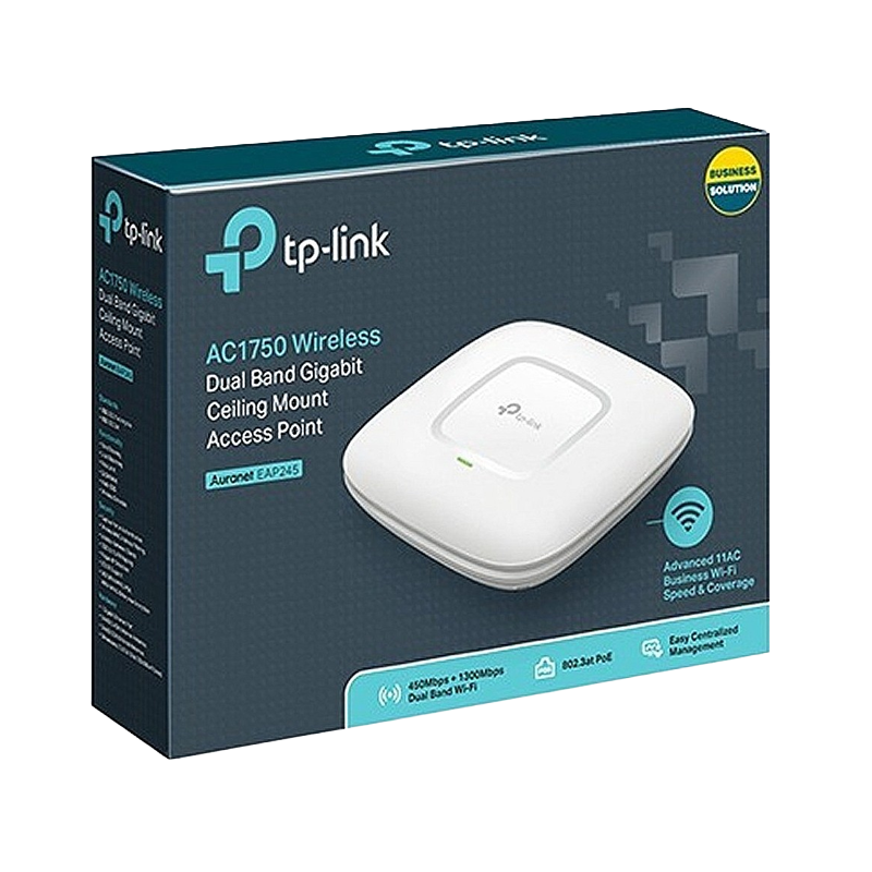 Detalle del dise&ntilde;o del Access Point TP-Link Auranet para interiores