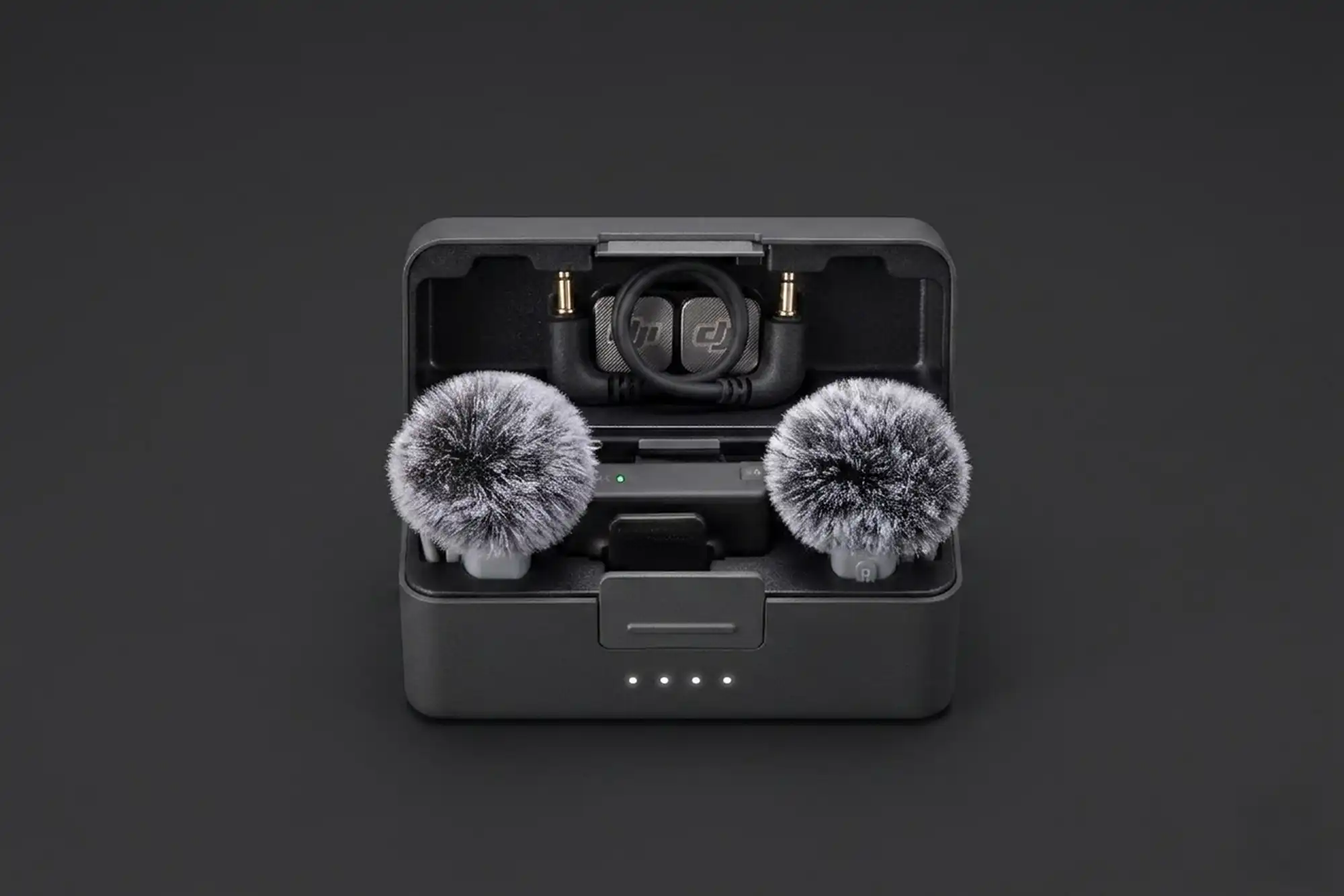 Transmisor DJI Mic Mini 2 ultra ligero en uso