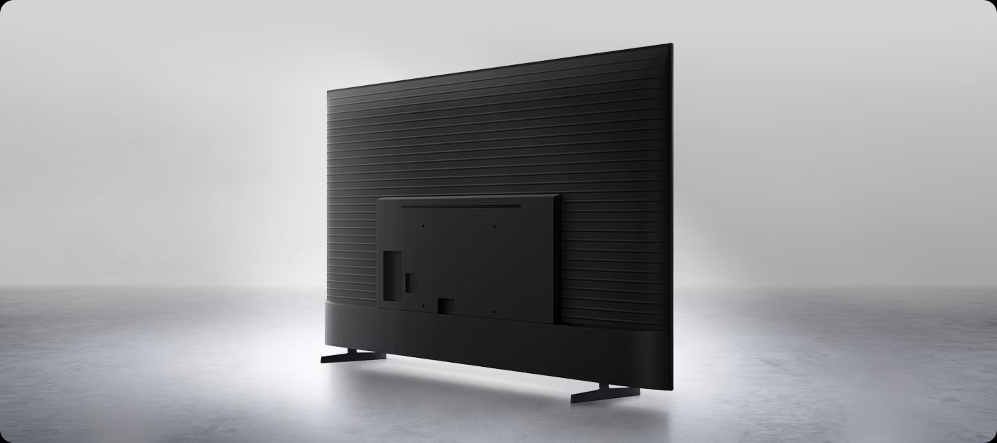 Smart TV Samsung Crystal UHD 4K vista frontal con pantalla de alta definici&oacute;n
