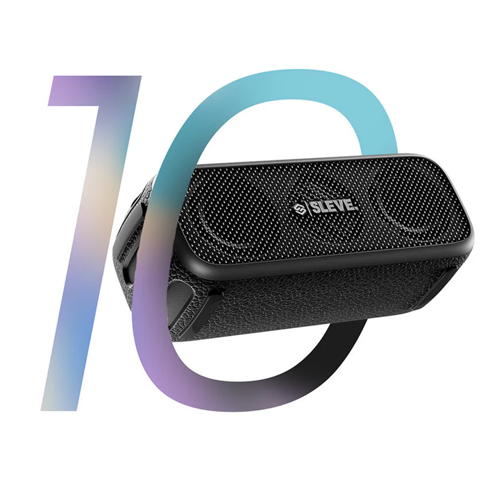 Parlante Bluetooth Sleve Boom+ 10 horas de reproducción