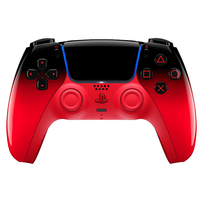 Control inalámbrico DualSense Rojo tecno de la colección HYPERPOP