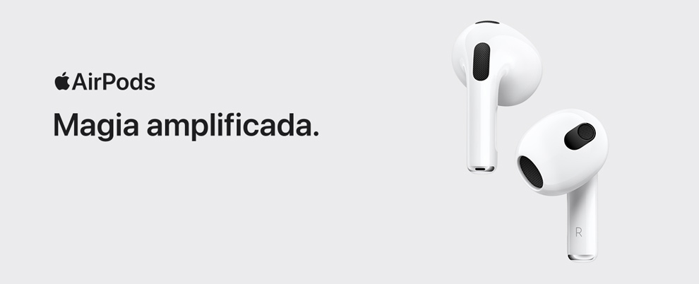 Apple Auriculares Inalámbricos AirPods 3ª Generacion Estuche Carga  Lightning Blanco