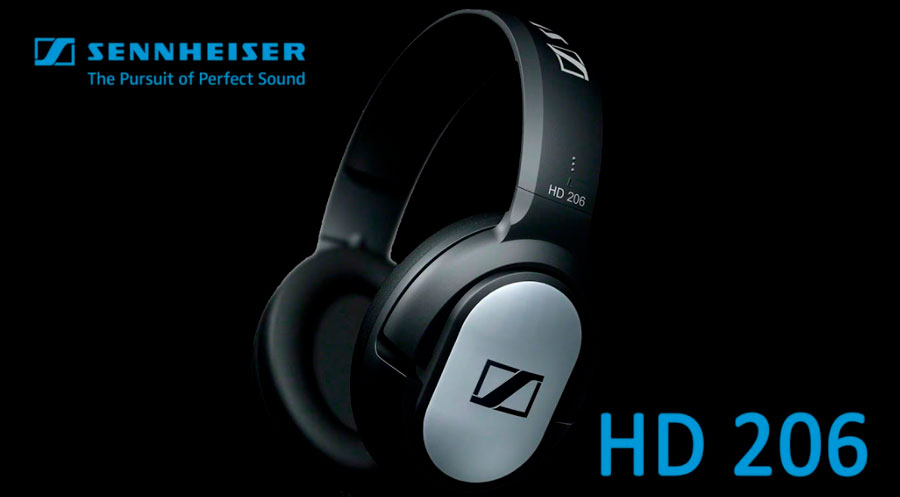 sennheiser supraaurales hd 206