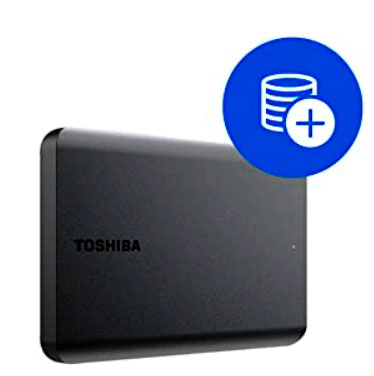 Disco Externo 4TB 2.5in USB 3.0 Canvio Basics Black A5