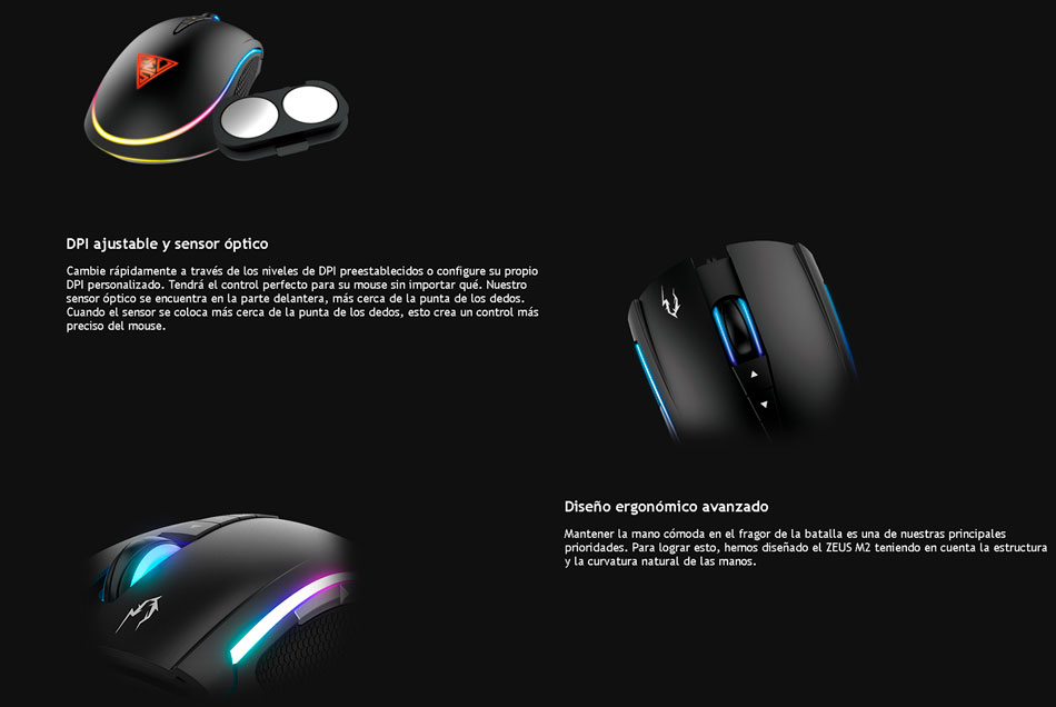 ZEUS M2 Gaming Mouse