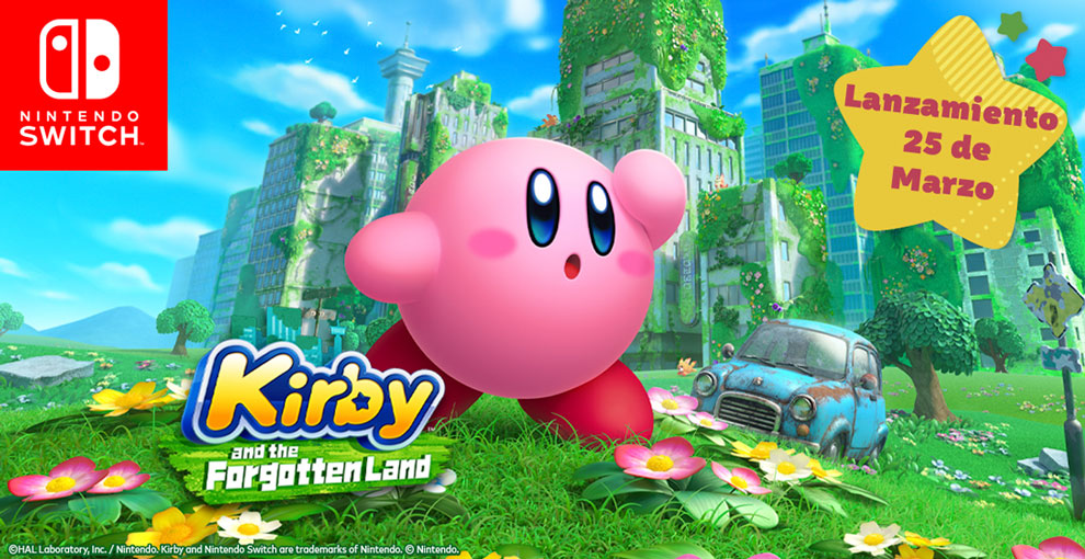 Nintendo Kirby and The Forgotten Land Nintendo Switch | PC Factory
